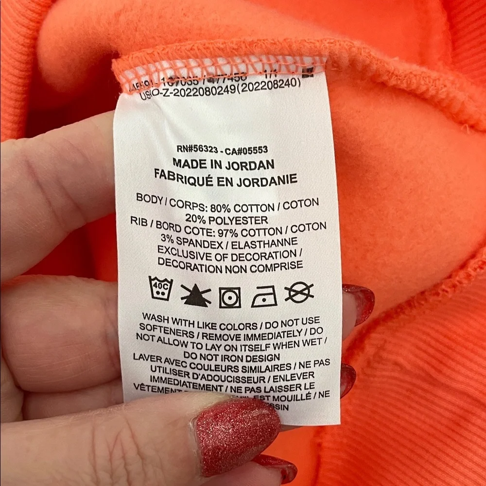 Nike Vibrant coral hoodie youth xl - Picture 5 of 6